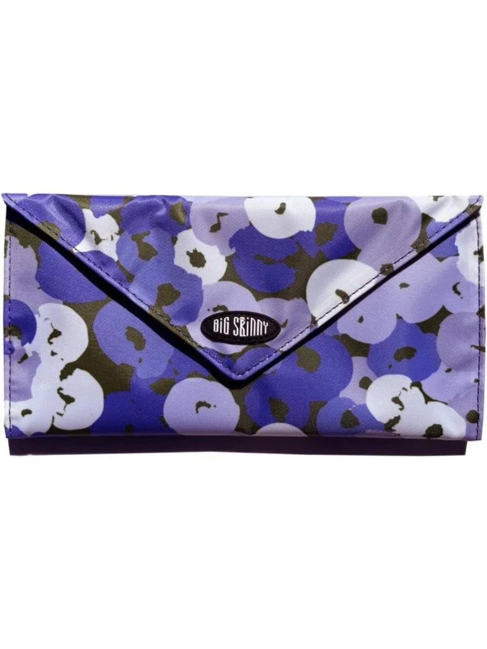 Slim Tri-Fold Checkbook Wallet for Women | Holds 40 Cards | Compact & Stylish